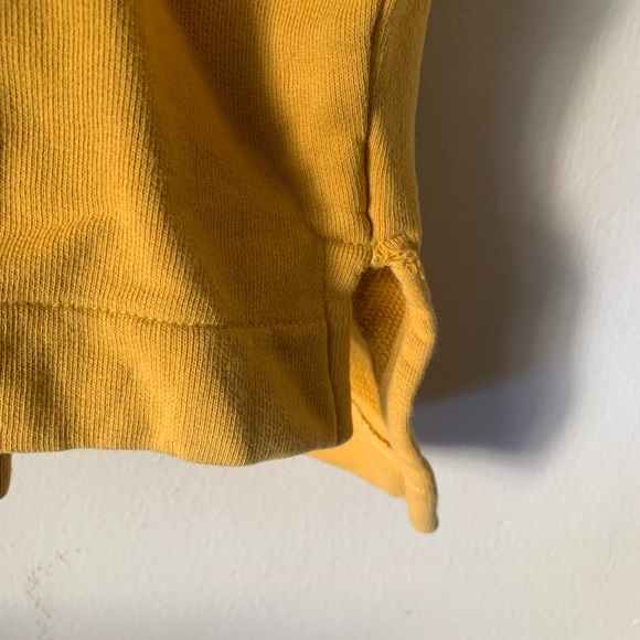 Marc Jacobs // Mustard Quarter Button Up Hoodie - Picture 6 of 12
